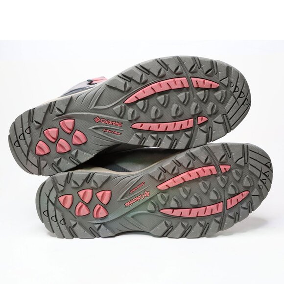 Columbia Newton Ridge™ Plus Waterproof Amped Hiking Boot Suede Gorpcore Grey - Picture 5 of 11